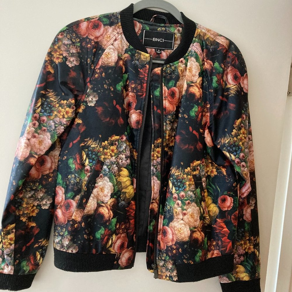 BNCI Floral Bomber Jacket